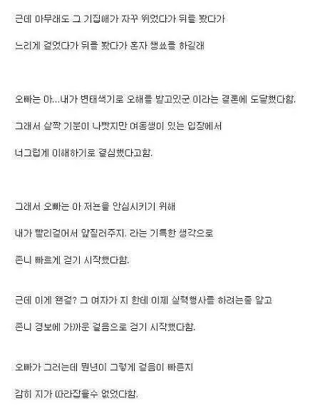 밤길에 의심 당할 때 대처하는 친오빠의 자세.jpg