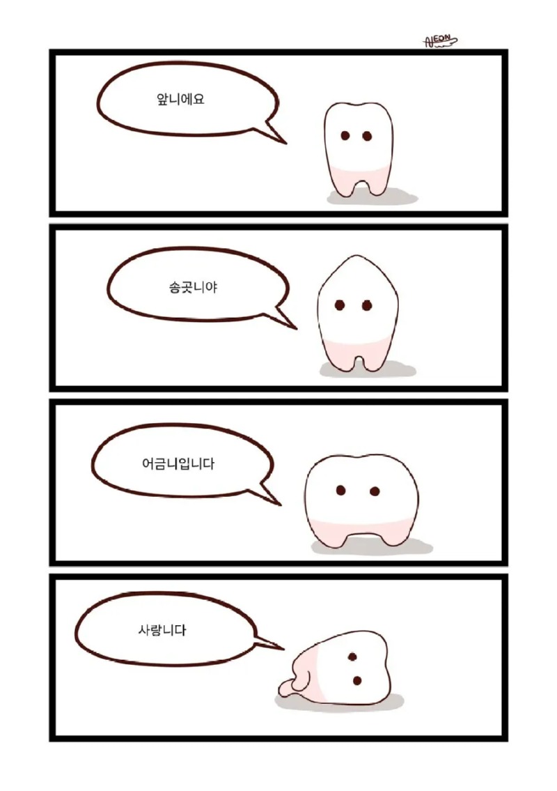 치아들의 자기소개