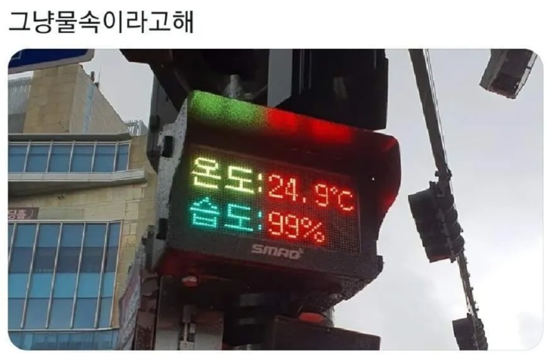 실시간 습도