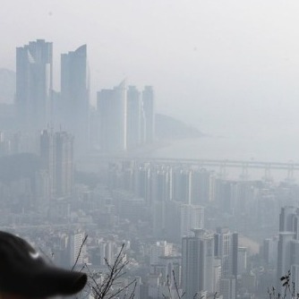 실시간 부산 미세먼지 근황