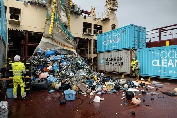 바다의 쓰레기를 청소하는 기업. 오션클린업(Ocean-cleanup)