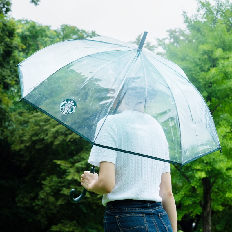 스타벅스의 새로운 사은품 등장!!! ☂️우산☔