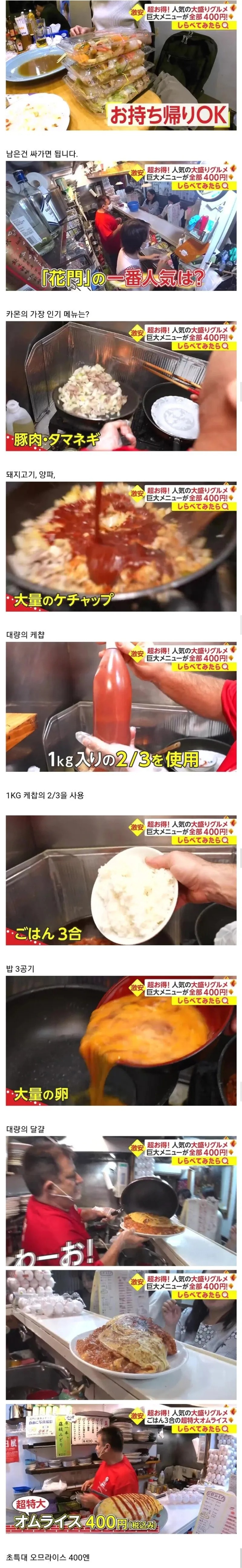 진짜 팔면 팔수록 적자라는 일본의 미친 밥집