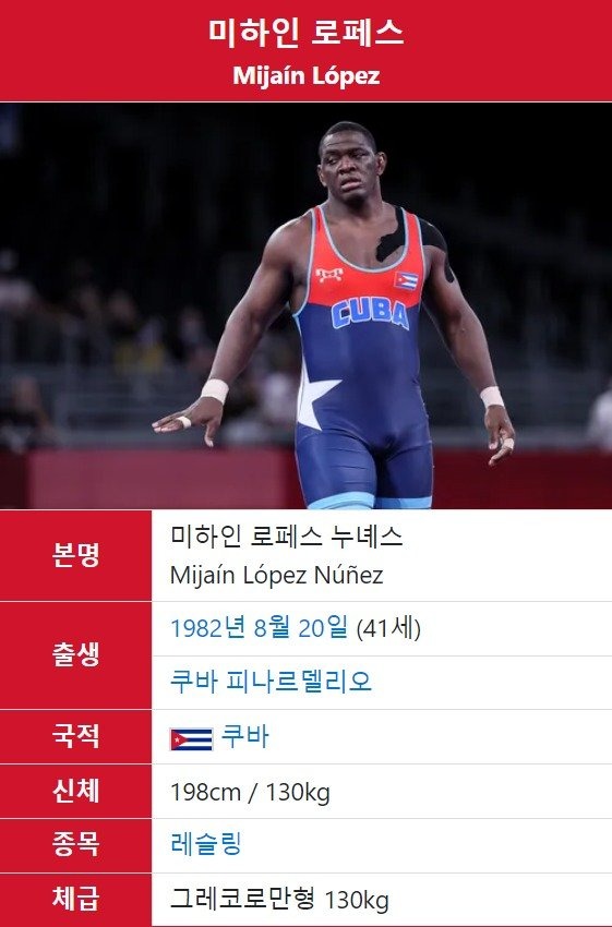 오늘자 130kg 급 레슬링 전설 금메달로 은퇴