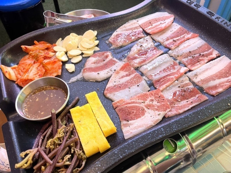 임창정 파절이 세겹살 일산장항점 실내동반가능 