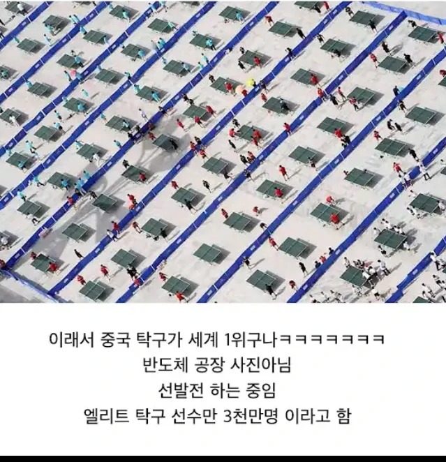 중국 탁구 선발전 클라스
