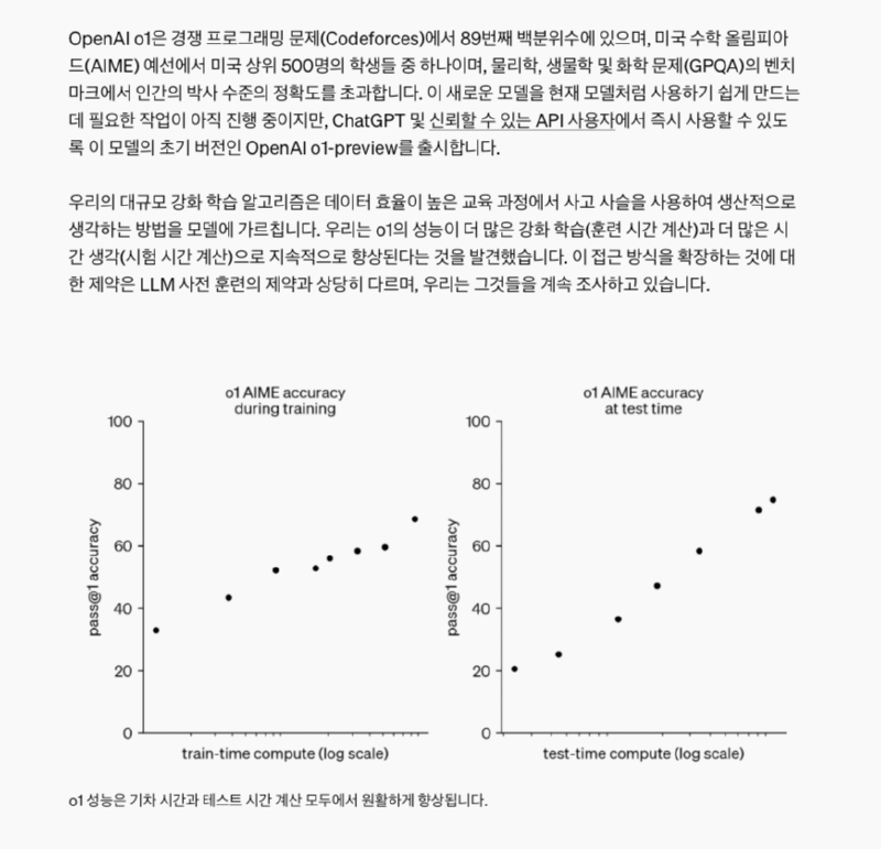 오늘 공개된  chat GPT 신형 모델 성능 향상폭.jpg