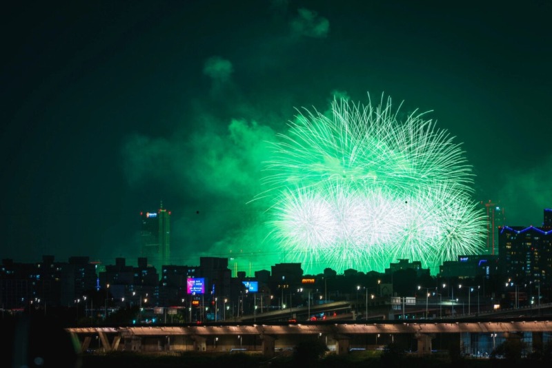 어제자 여의도 세계 불꽃축제 