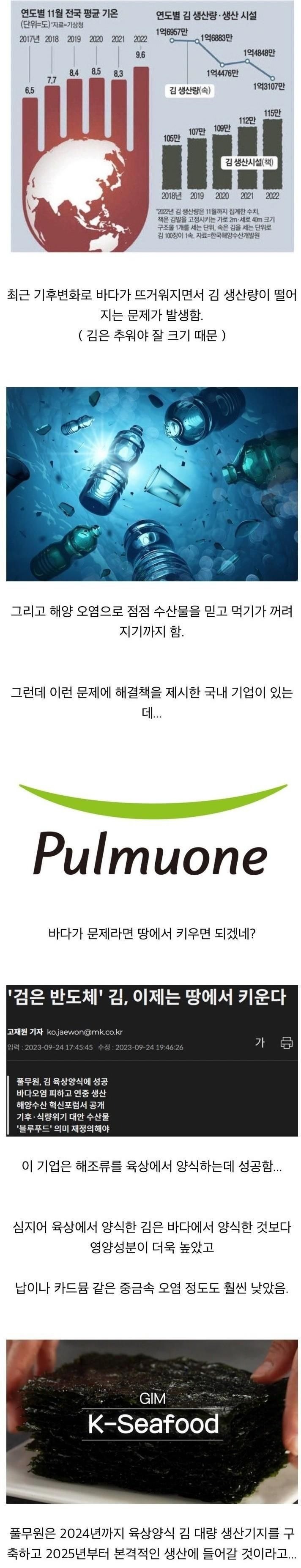 2025년도 부터 생산되는 식품