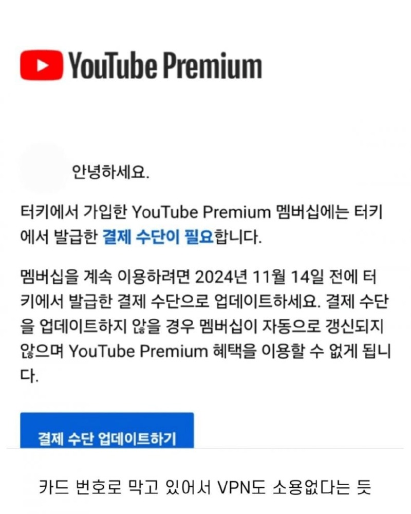 유튜브 프리미엄 근황 