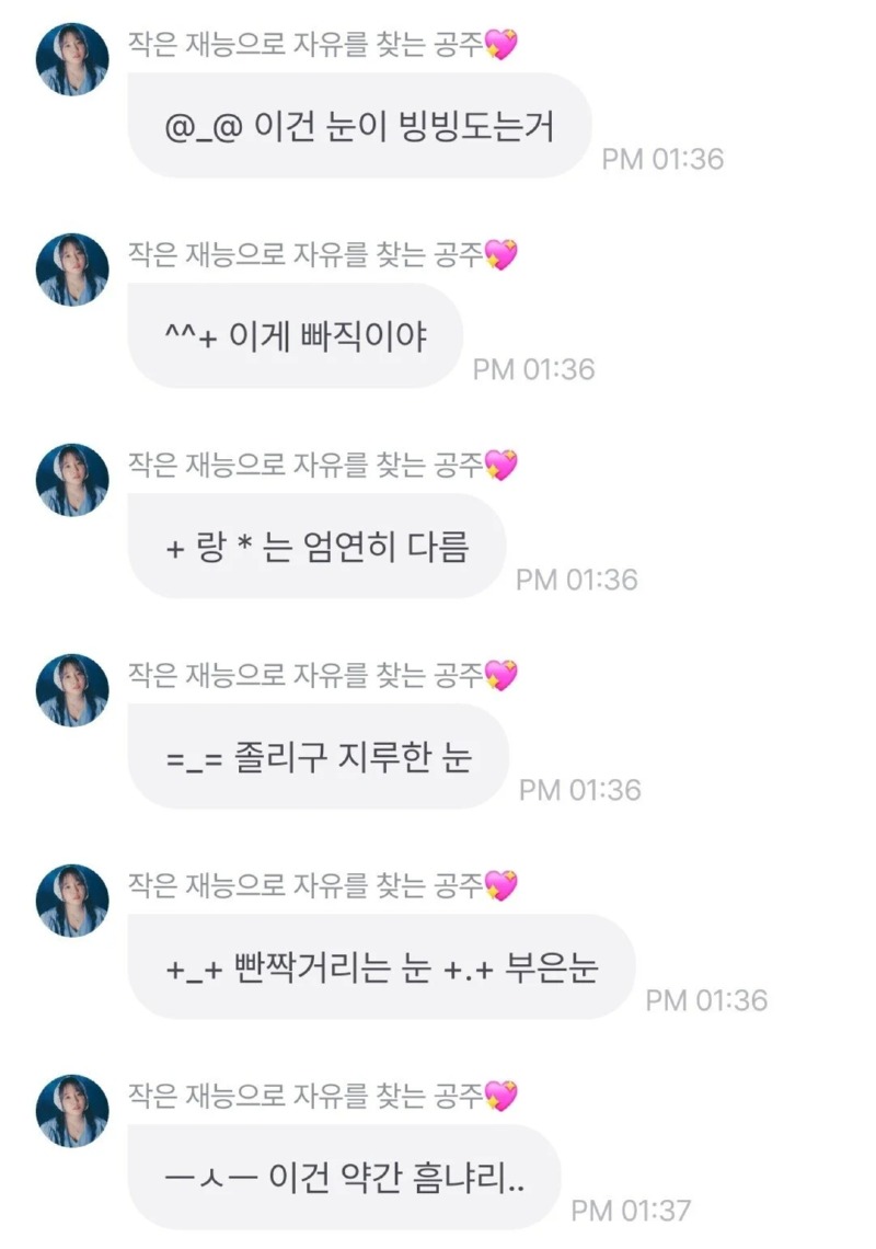 요즘 젊은이들은 잘 모르는 이모티콘 사용법 