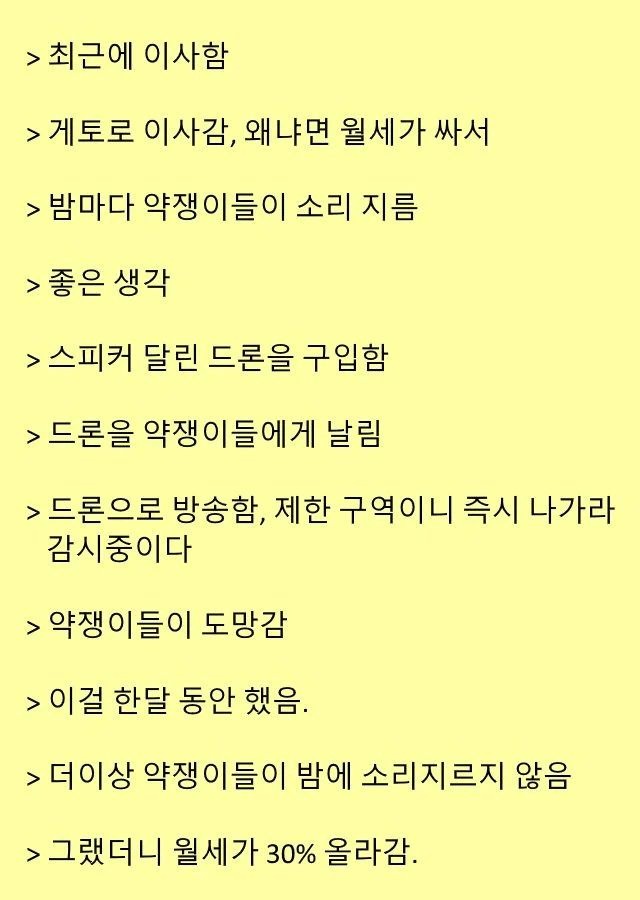 새로 이사한 집의 월세가 30% 오른 이유 