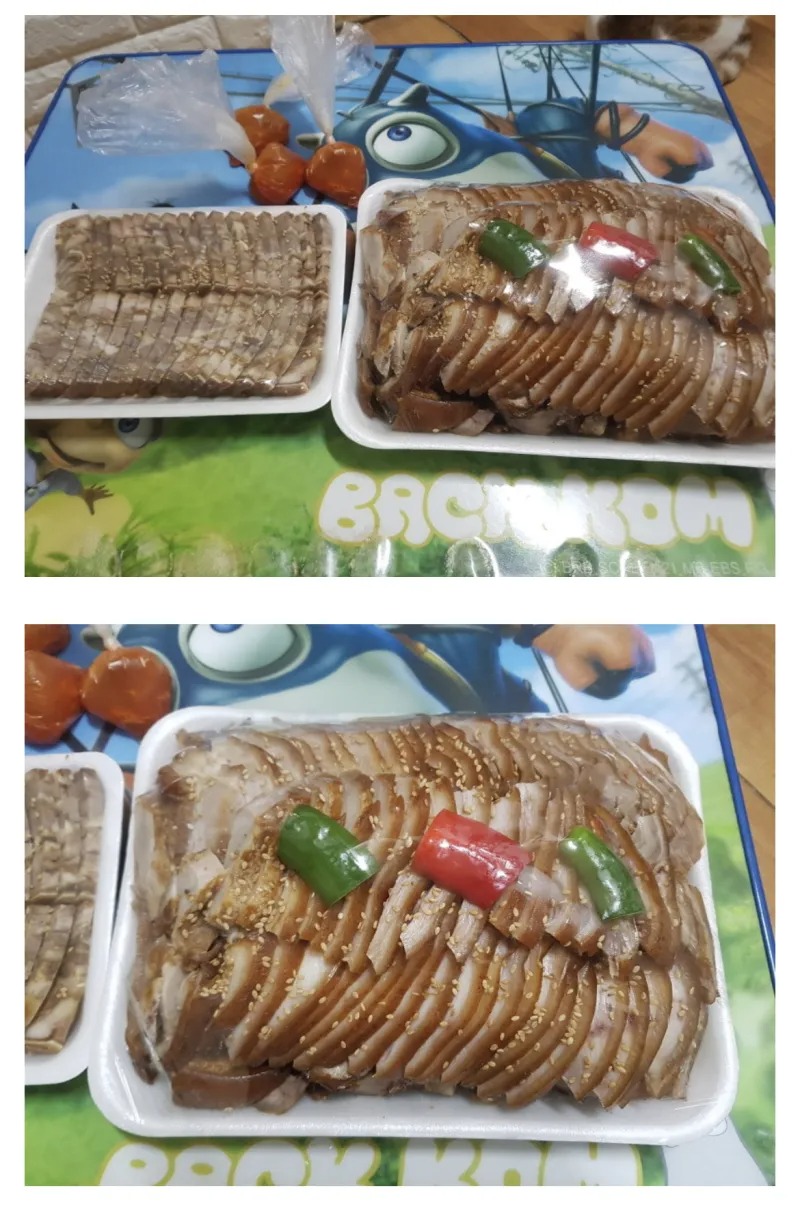 23000원짜리 족발 편육 논란
