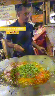 인도의 길거리 음식 특 