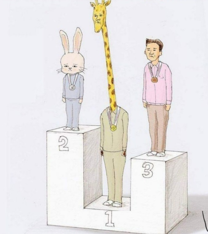 목이 길어 슬픈 기린 이야기... 