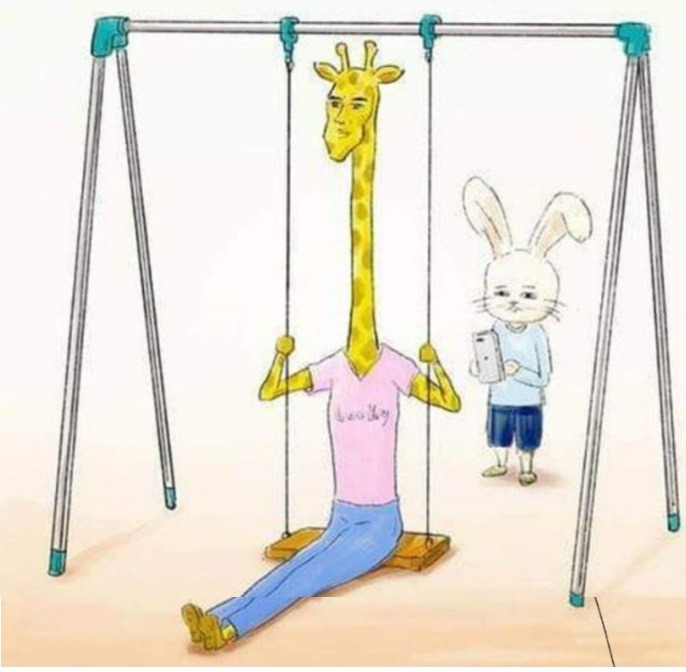목이 길어 슬픈 기린 이야기... 