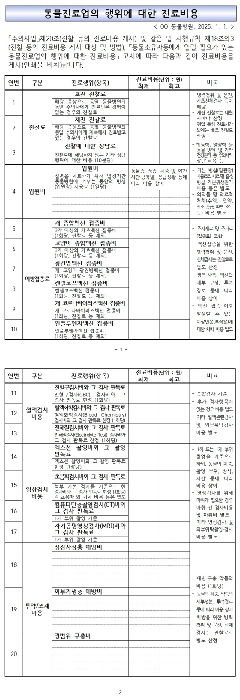 2025년, 올해부터 바뀌는 반려동물 관련 법 