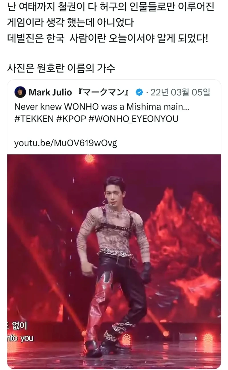 실존하는 철권 데빌진 