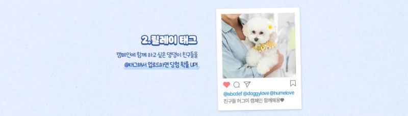 넥스가드 허그미 캠페인, 인증샷 이벤트 (~ 25.02.14) 