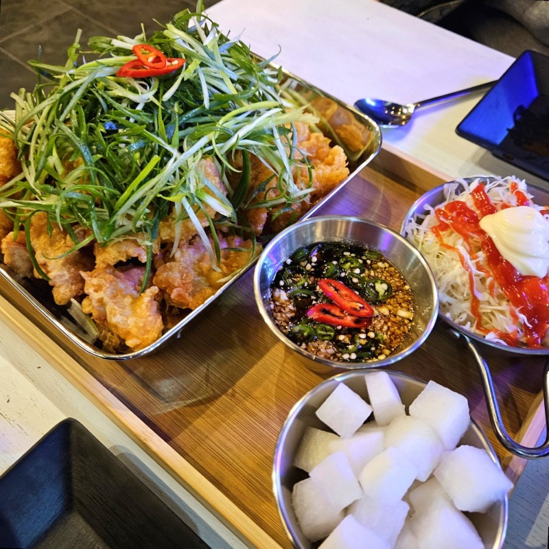 마이미 치킨 애견동반 