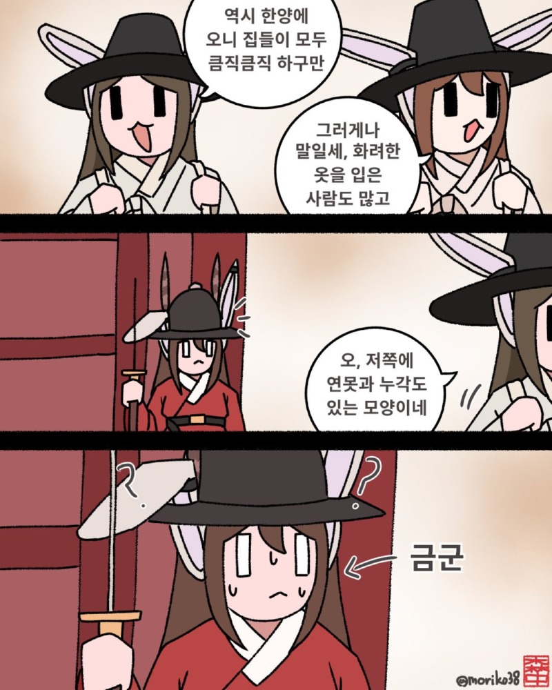 조선 시대 때, 시골사람들의 서울 관광