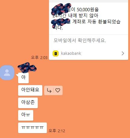 카뱅으로 조카에게 세뱃돈을 준 삼촌 