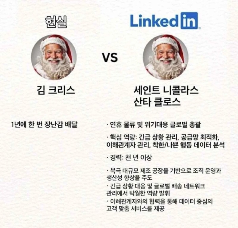 실제경력 vs 이력서경력