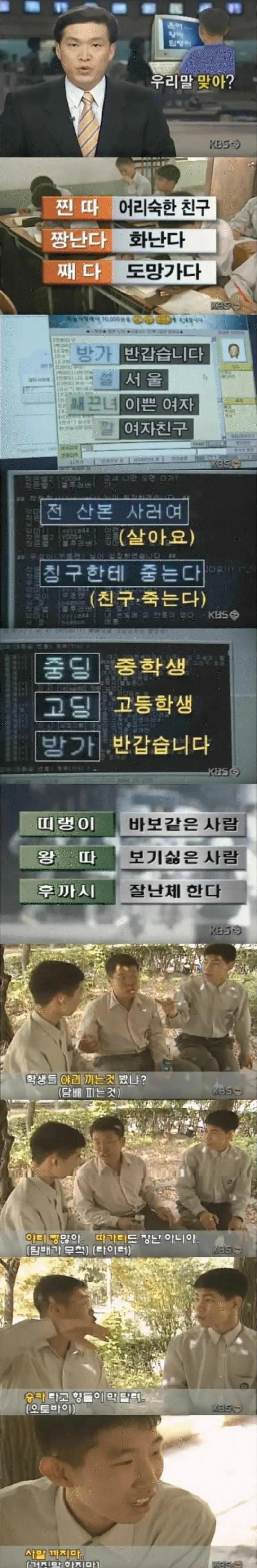 그 때 그 시절 은어들
