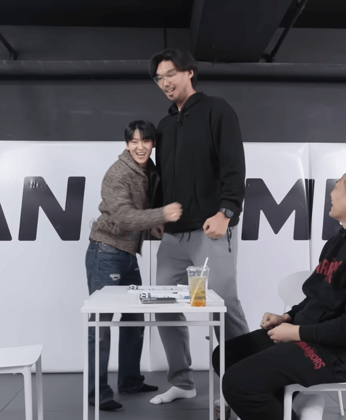덱스 하승진 피지컬 차이 체감 ㄷㄷ
