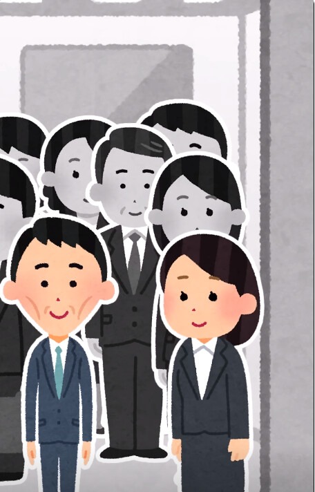 급해보였던 여직원과 엘리베이터.jpg