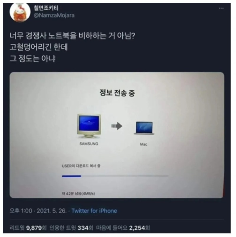 너무한 애플