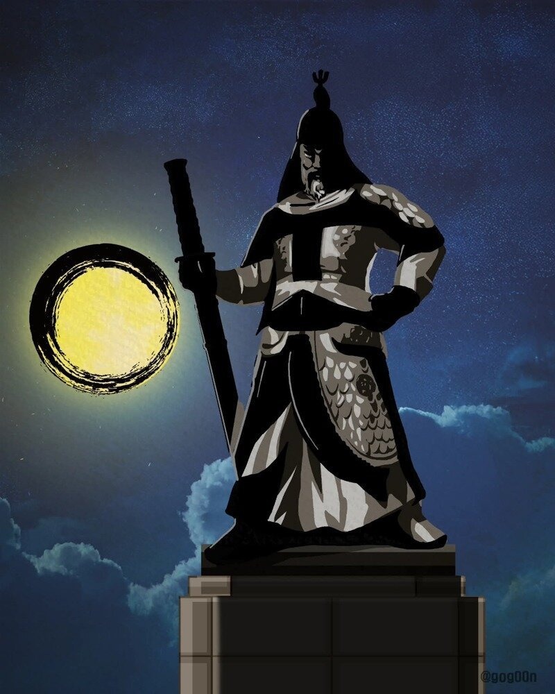 한글로 그린 이순신 장군 