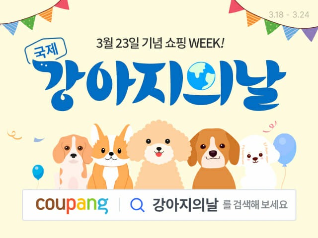 오늘은 국제 강아지의 날!!! 