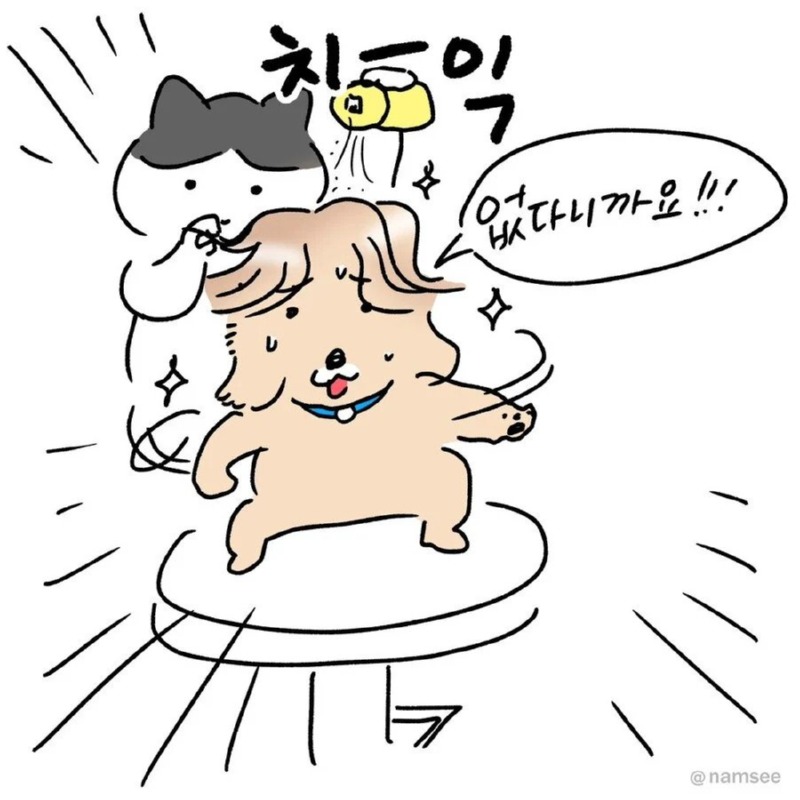 미용실에서 체리콕 받았던 만화.namsee
