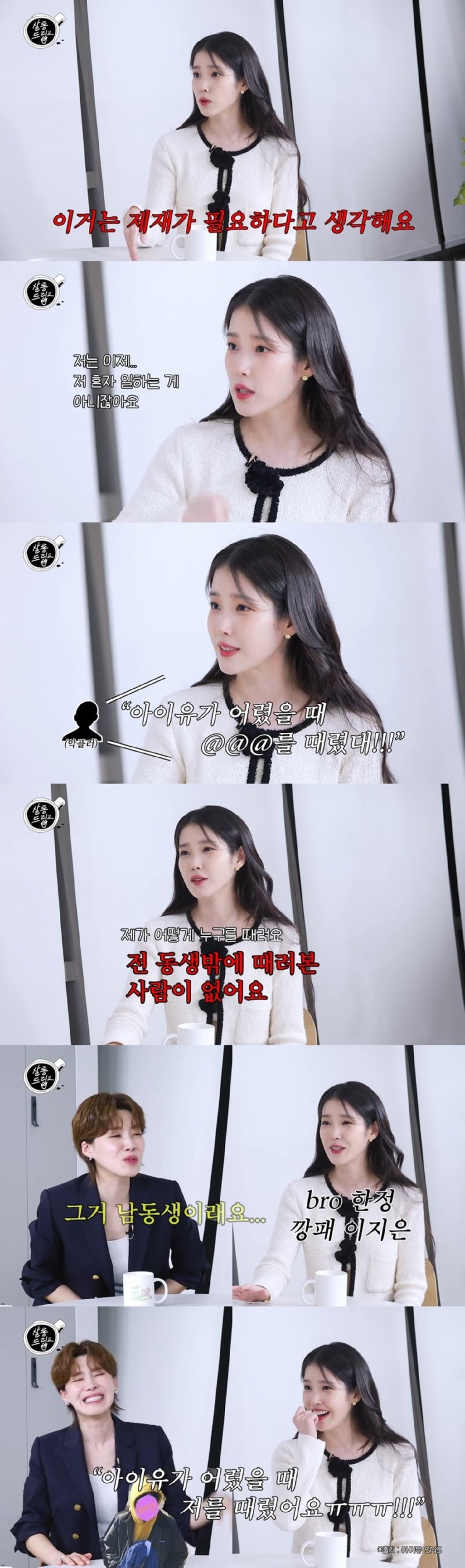 아이유가 생각하는 악플의 기준. 