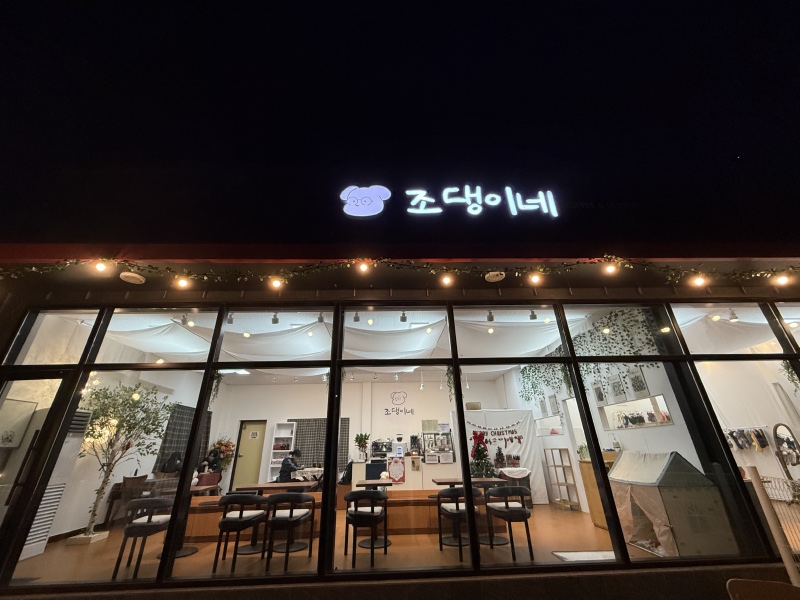 평택 신상카페 조댕이네 애견카페