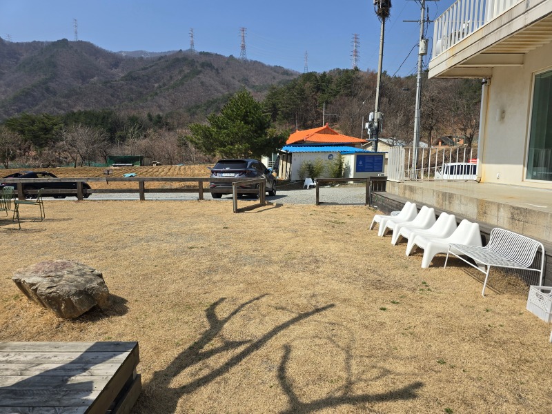 양양 레이크지움, 호숫가가 보이는 애견동반카페
