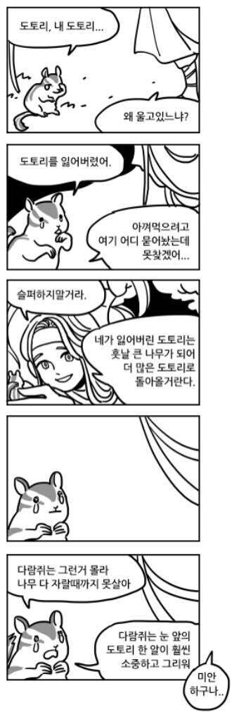 다람쥐는 그런거 몰라 ㅠㅠ 