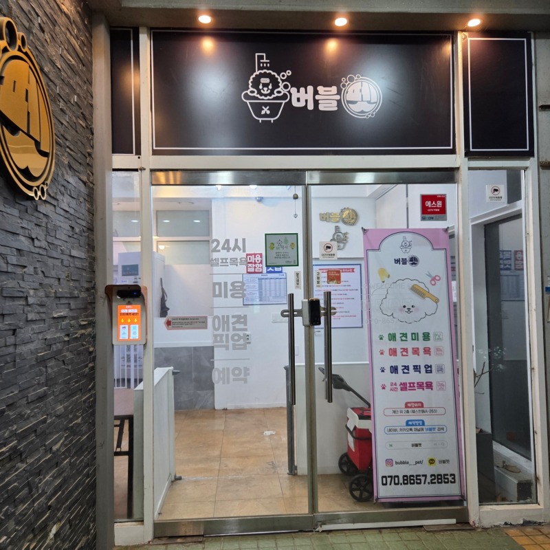 버블펫 24시 셀프목욕
