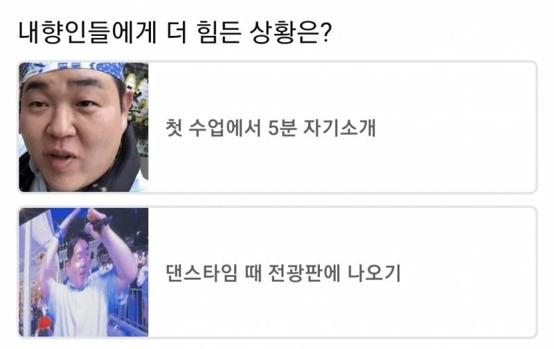 내향인들에게 더 힘든 상황은??