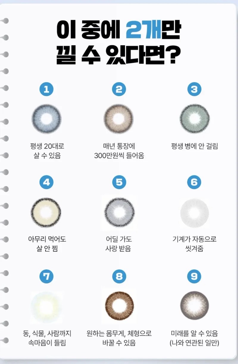 이 렌즈를 2개만 낄수 있다면??