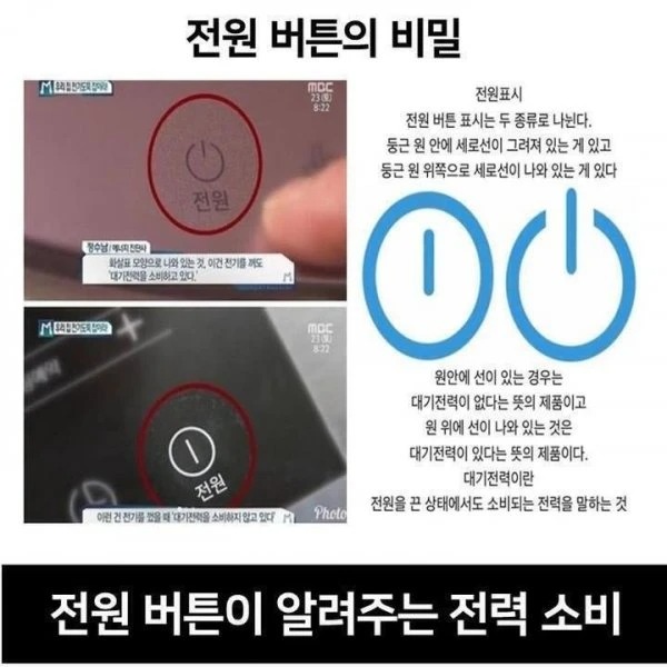 전원 버튼의 비밀