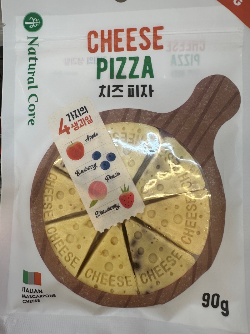 네츄얼코어 치즈 피자