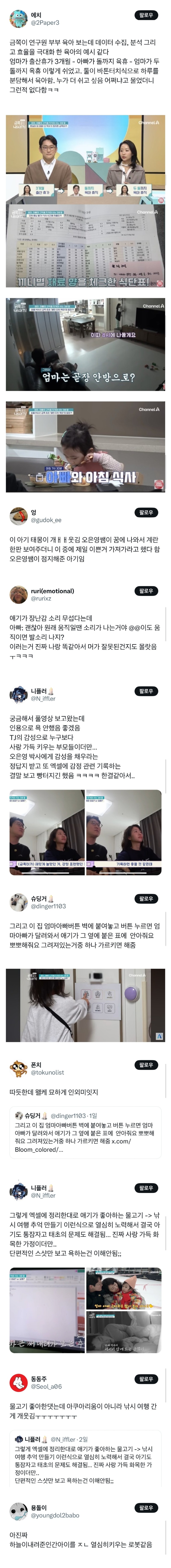 극TJ끼리 결혼한 결과는 로봇이 아이를 키우는것과 같다 
