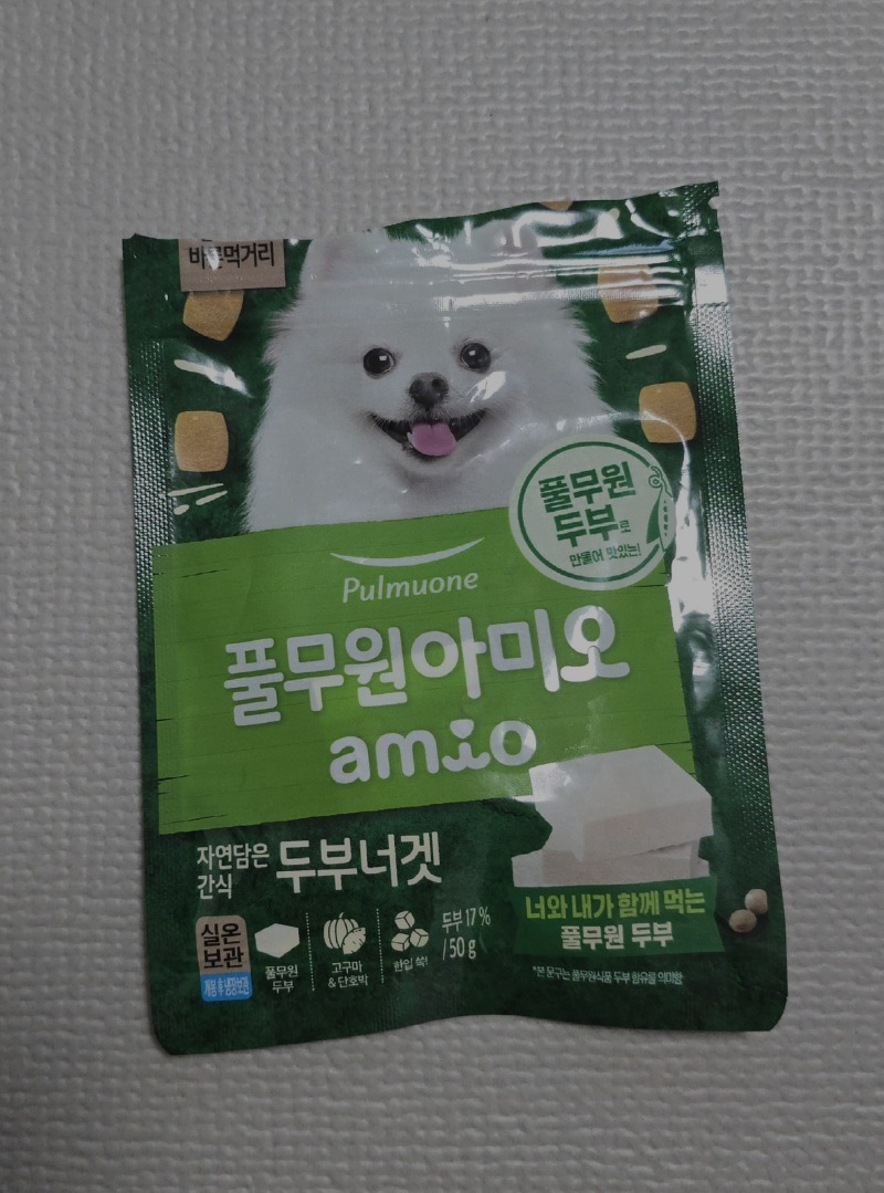 작은 사이즈 간식 풀무원 두부너겟