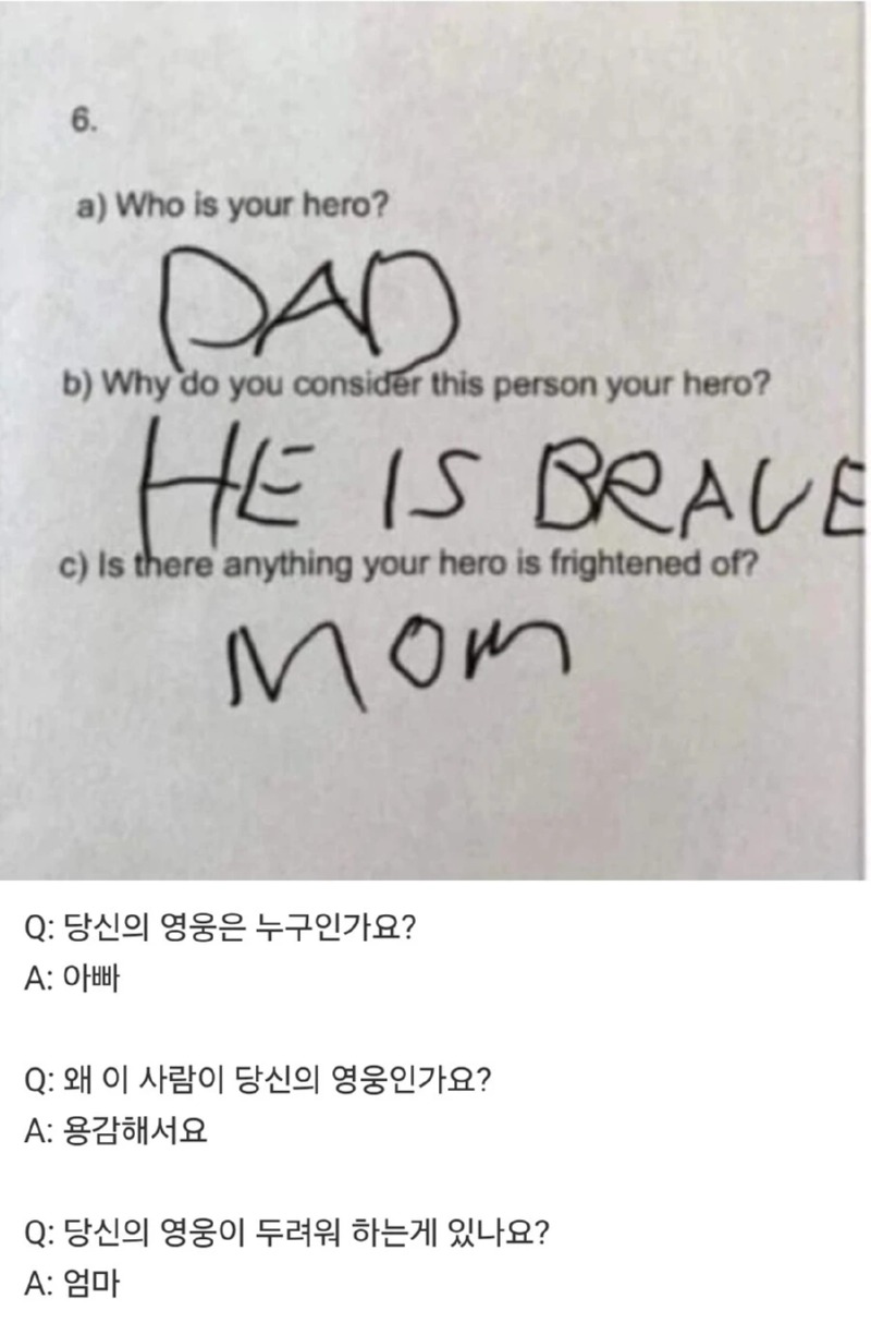 당신의 영웅은 누구인가요??